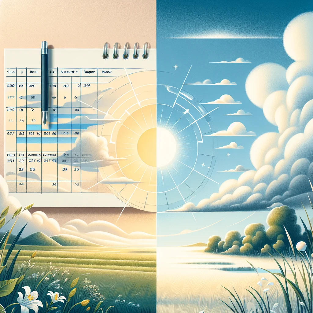 Daily and weekly forecasts